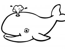 Dibujo de ballenas
